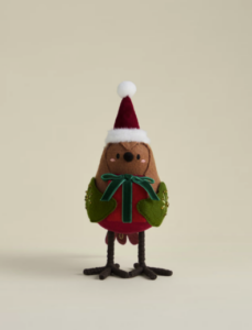 M&S Christmas robin decoration